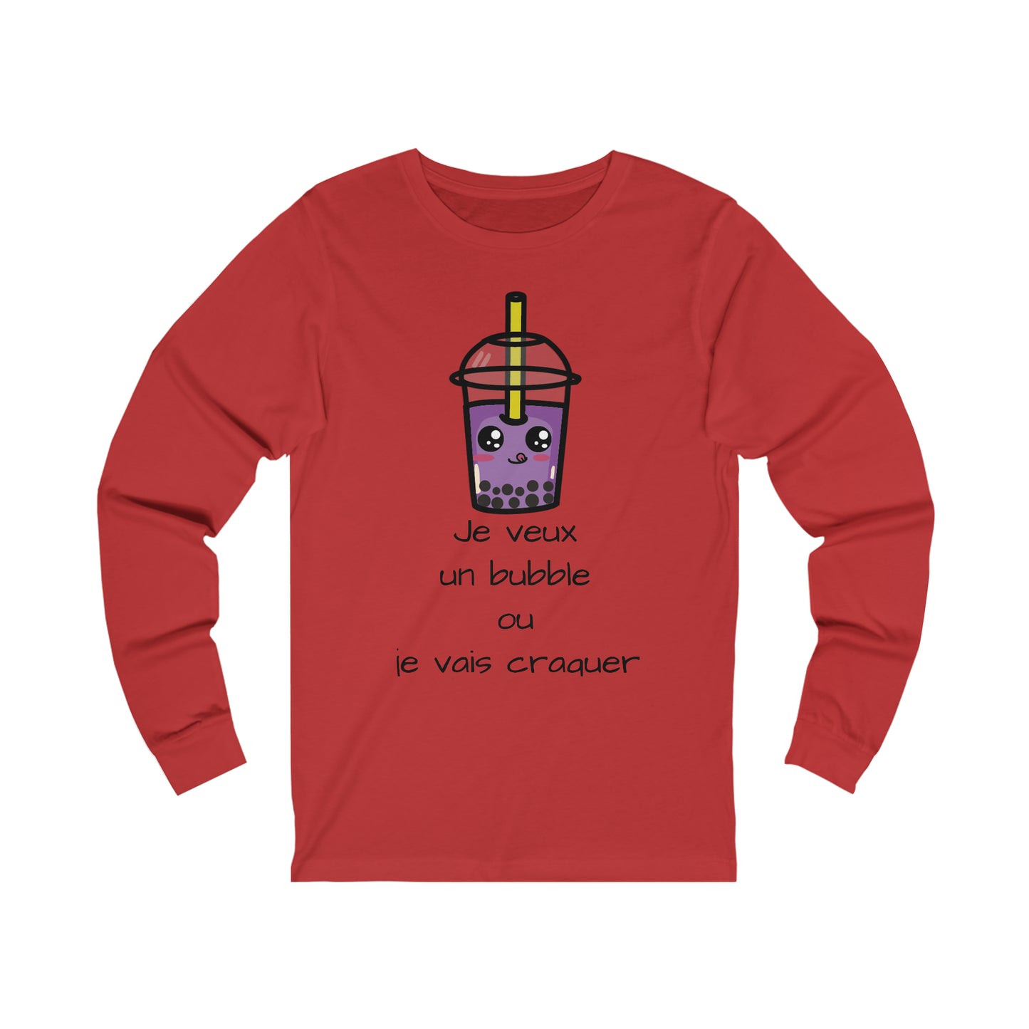 T-shirt a manche longue bubble