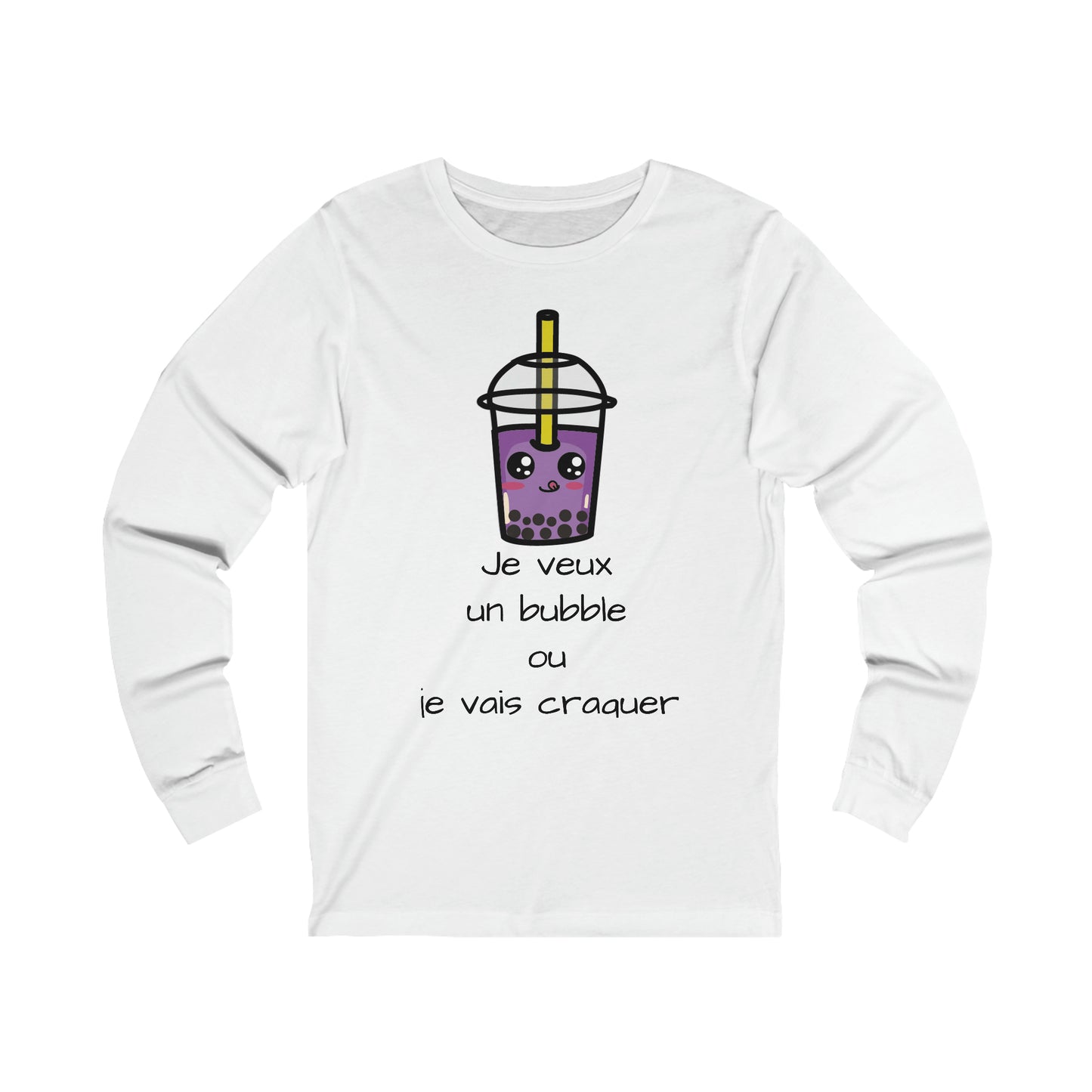 T-shirt a manche longue bubble