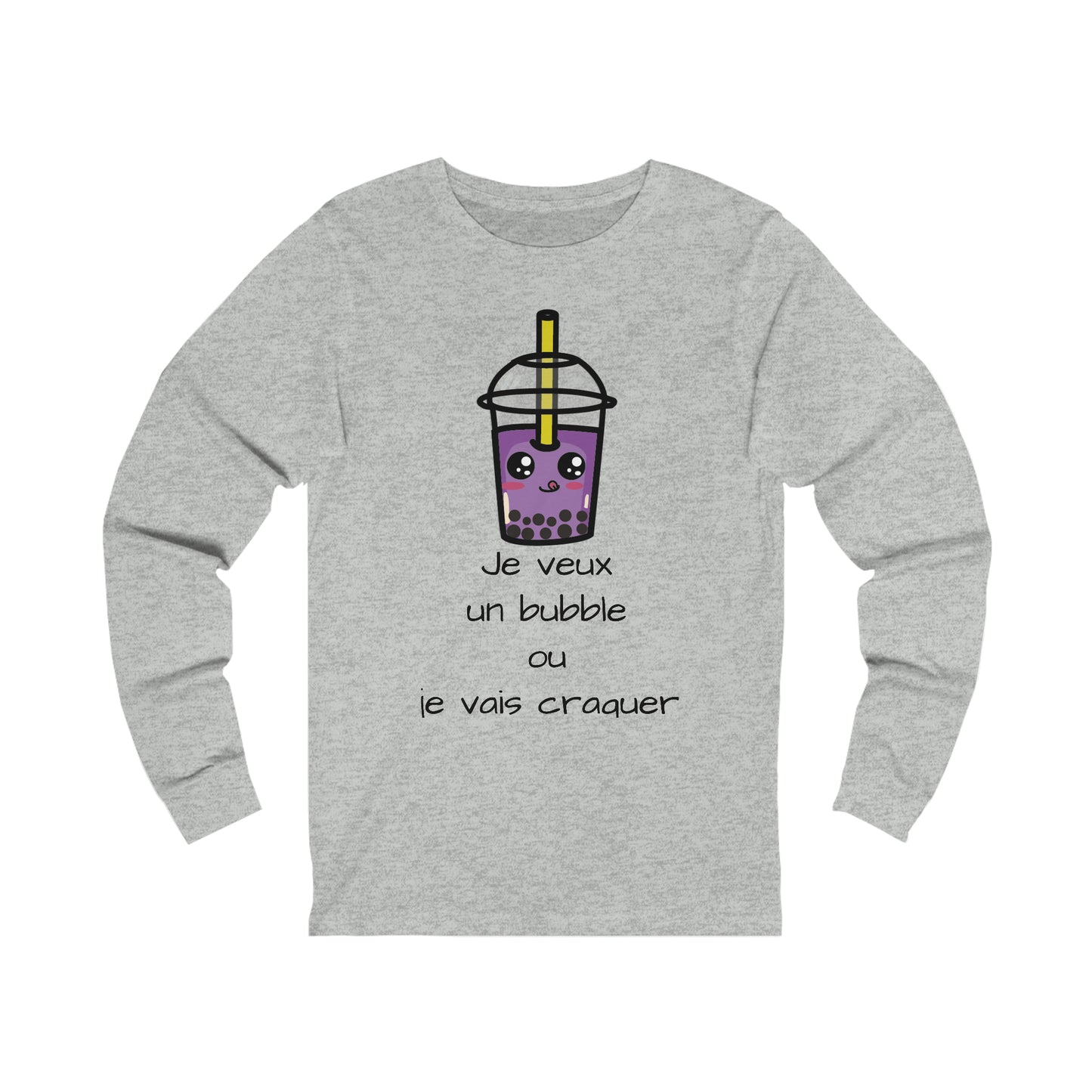 T-shirt a manche longue bubble