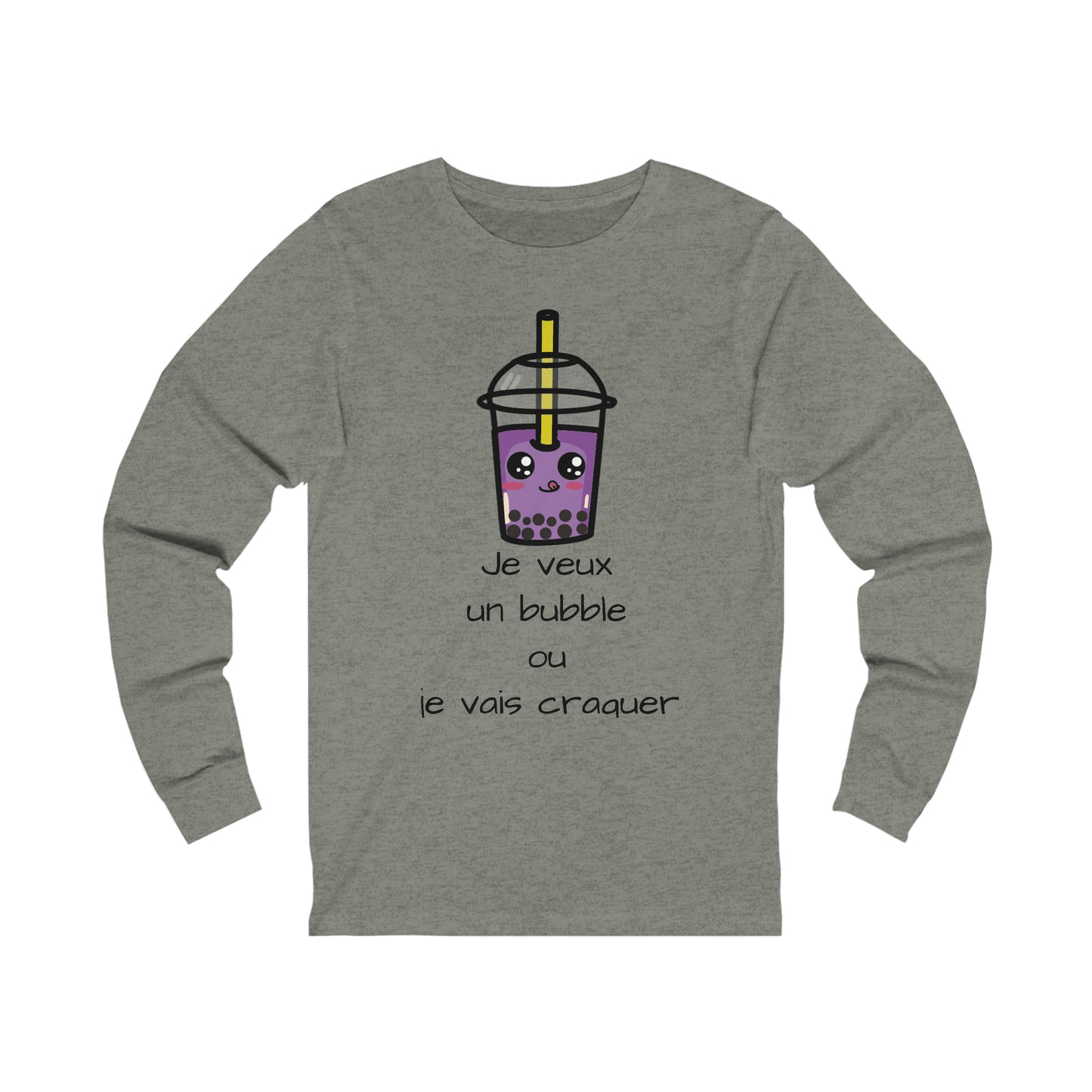 T-shirt a manche longue bubble