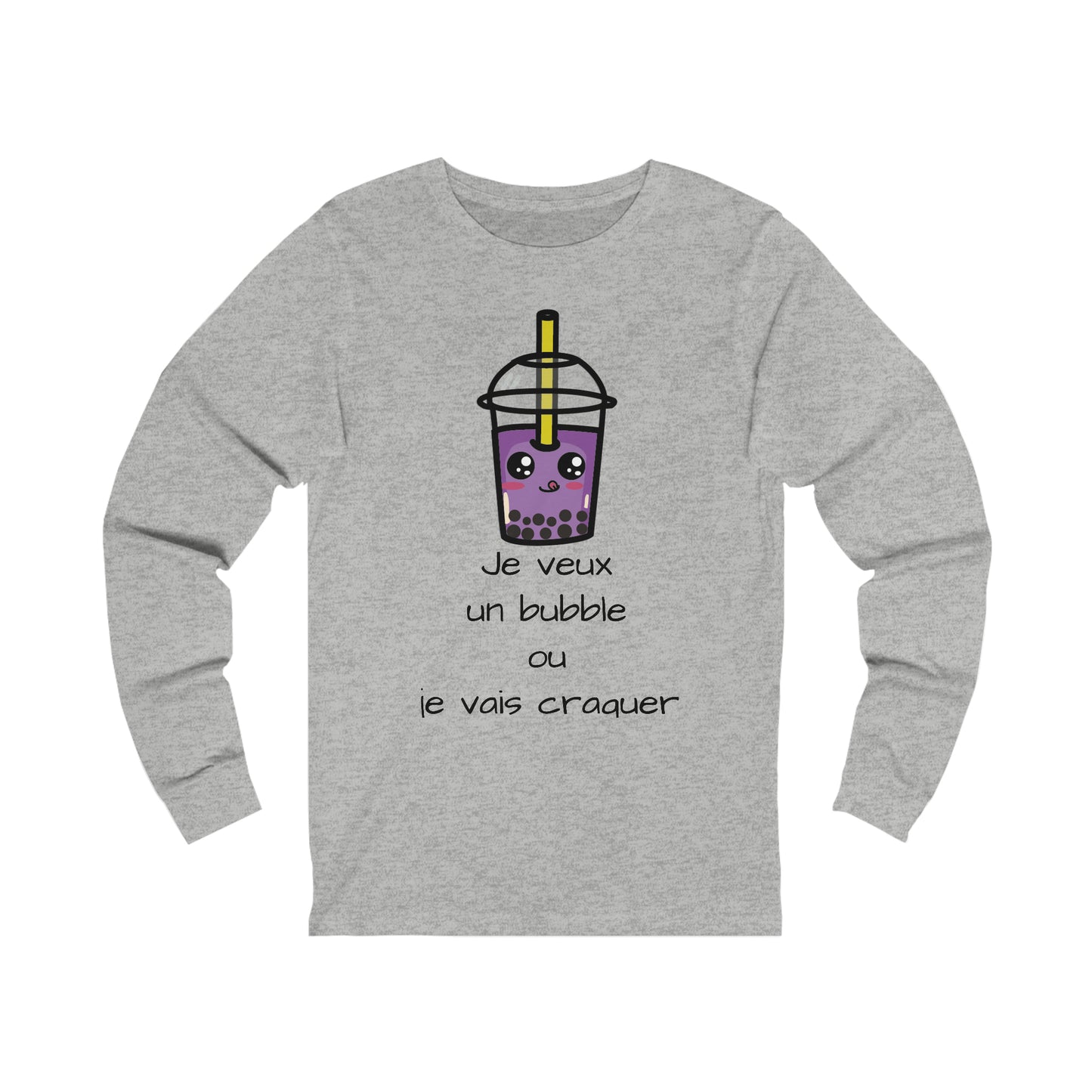 T-shirt a manche longue bubble