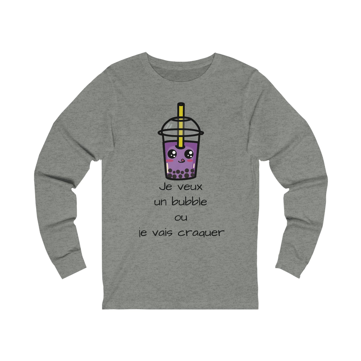 T-shirt a manche longue bubble